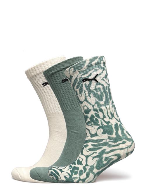 Puma Unisex Printed Crew 3P PUMA Patterned