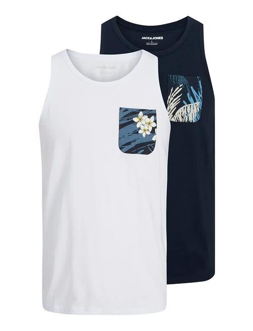 Jack & Jones Jjhawaii Pocket Tanktop Sl 2Pk Mp Jack & J S Patterned