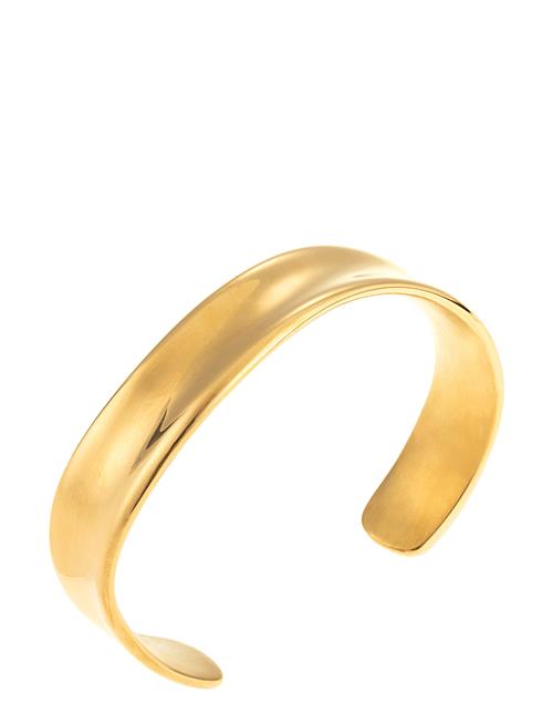 Wave Bangle By Jolima Gold