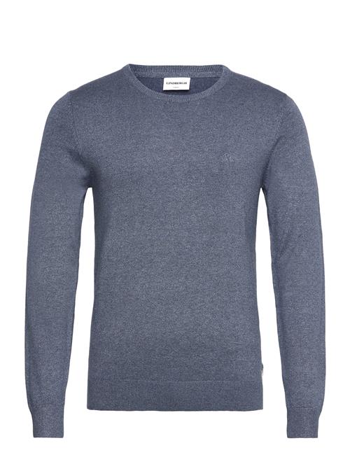 Melange Round Neck Knit Lindbergh Navy