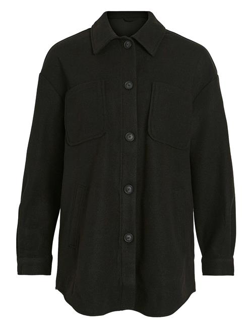 Vikimmi Shirt L/S Jacket - Noos Vila Black