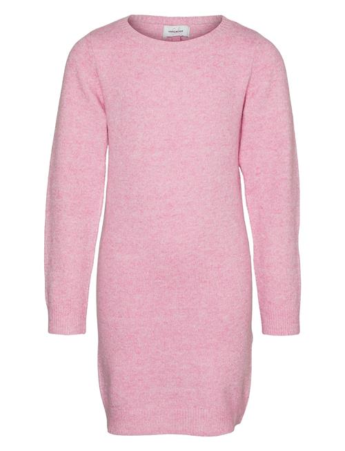 Vmdoffy Ls O-Neck Dress Ga Girl Vero Moda Girl Pink