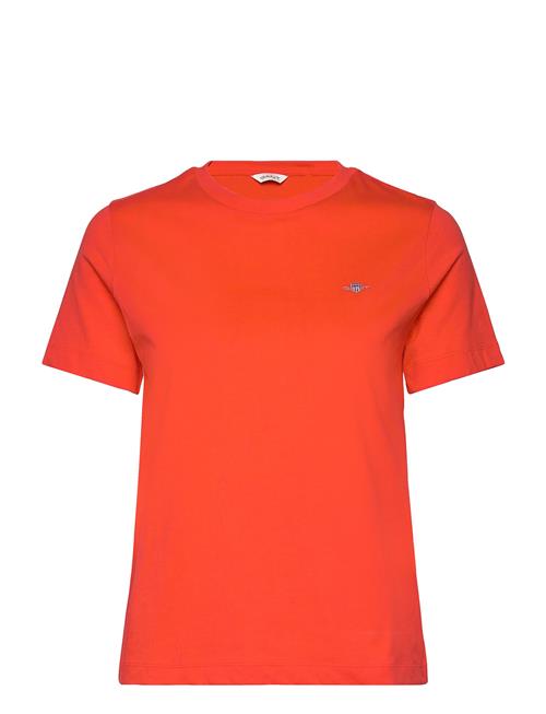 Reg Shield Ss T-Shirt GANT Orange