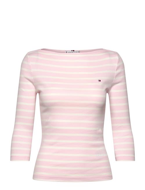 New Cody Slim Boat-Nk 3/4Slv Tommy Hilfiger Pink