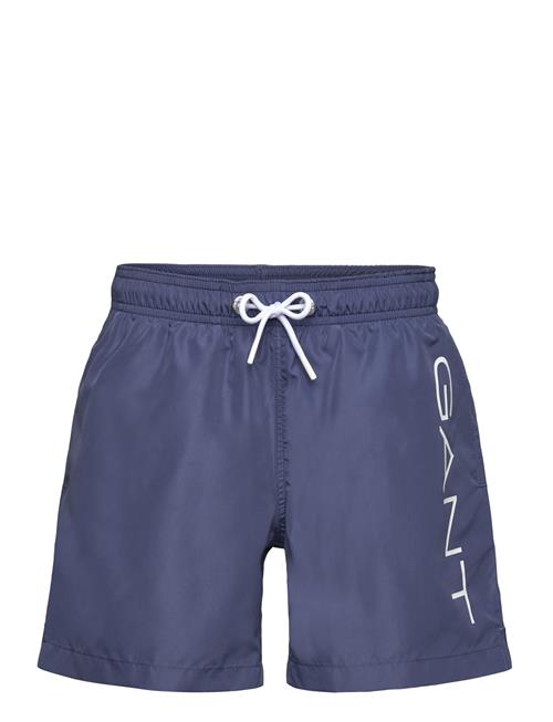 Logo Lightweight Swim Shorts GANT Blue
