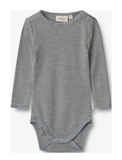 Wool Body L/S Lucca Wheat Navy