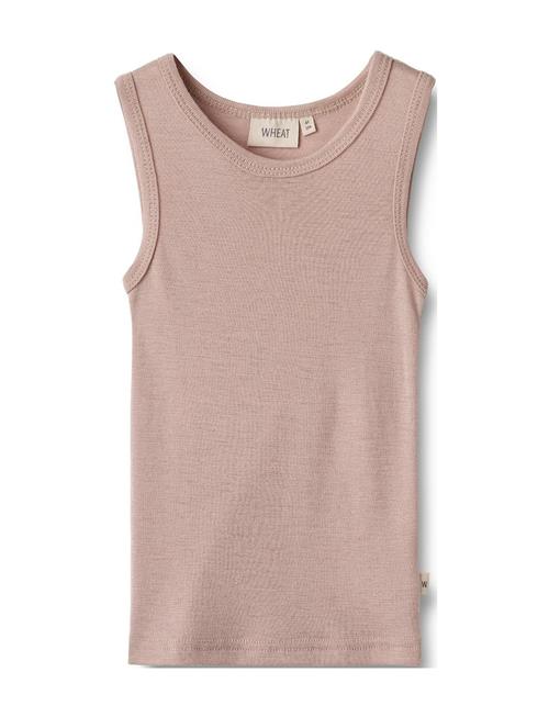 Wool Singlet Iggy Wheat Pink