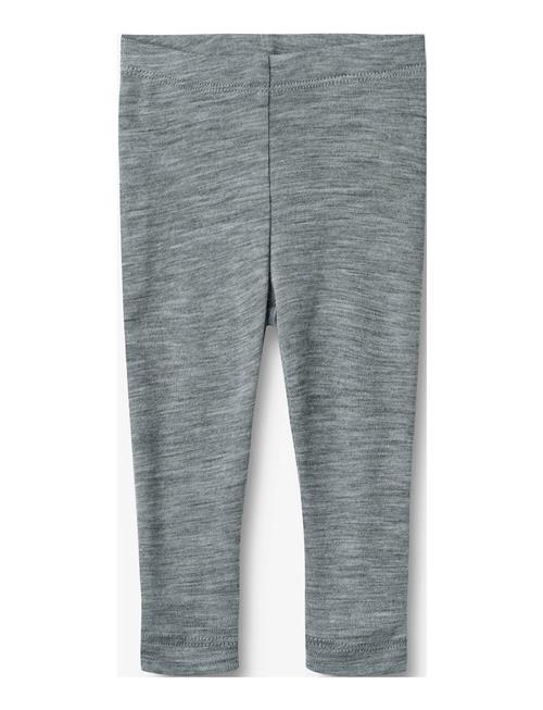 Wool Leggings Agi Wheat Grey