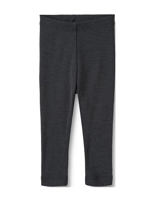 Wool Leggings Agi Wheat Navy
