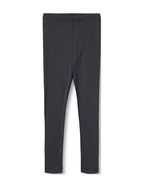 Wool Leggings Agi Wheat Navy