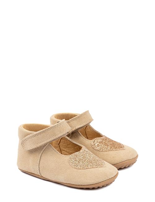 Beginners™ Ballerina Heart Pom Pom Beige