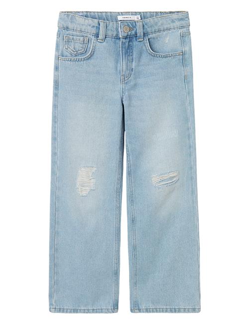 Nkfrose Hw Wide Jeans Destr 1411-Be Noos Name It Blue