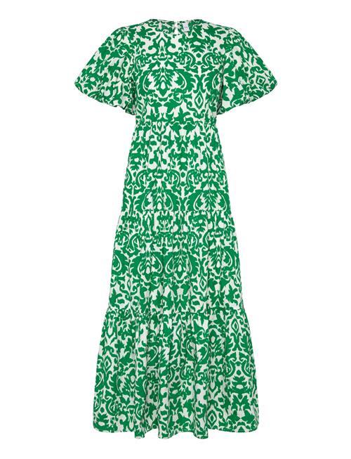 Yasgreena Ss Ankle Dress S. YAS Patterned