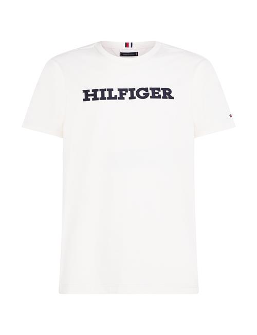 Twill Embroidery Monotype Tee Tommy Hilfiger White