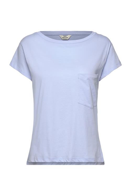 Organic Jersey Torva Tee Mads Nørgaard Blue