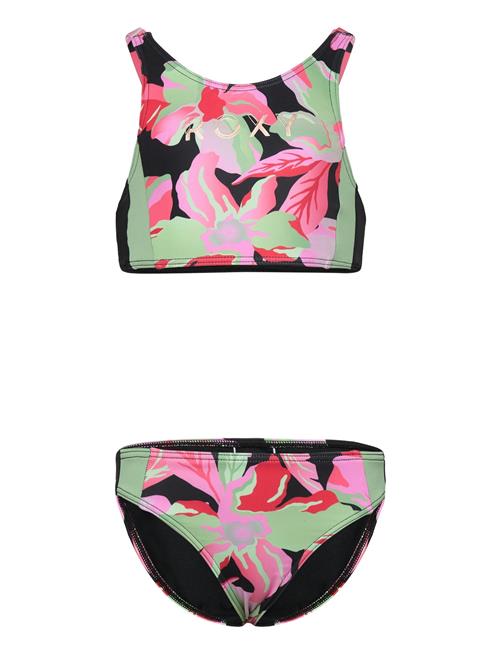 Active Rg Crop Top Set Roxy Patterned