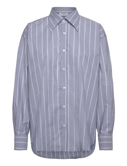 Cotton Chambray Shirt Filippa K Grey