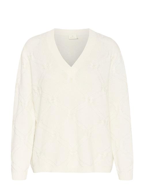 Kacharlie Knit Pullover Kaffe Cream