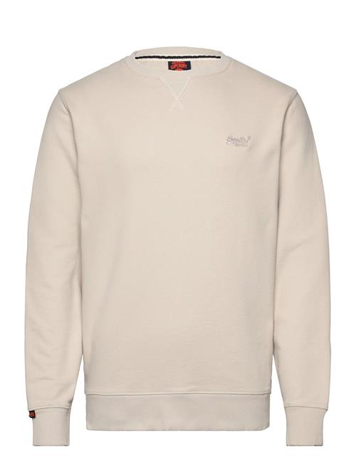 Essential Logo Crew Sweatshirt Superdry Cream