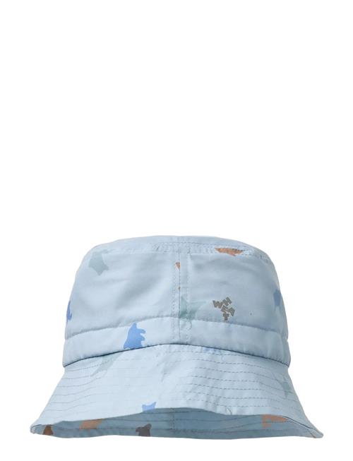 Bucket Hat Tilo Badge Wheat Blue