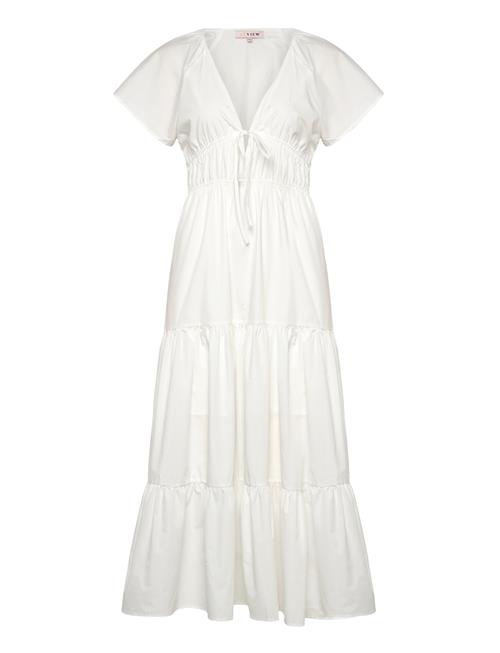 Fransisko Maxi Dress A-View White