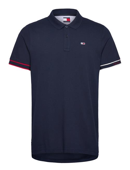Tjm Slim Flag Cuff Polo Ext Tommy Jeans Navy
