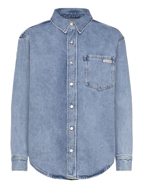 Dad Denim Shirt Calvin Klein Jeans Blue