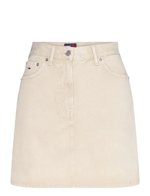 Tjw Gmd Cotton Mom Skirt Tommy Jeans Beige