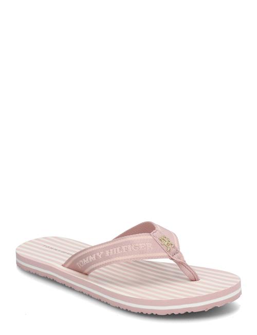 Th Stripes Beach Sandal Tommy Hilfiger Pink