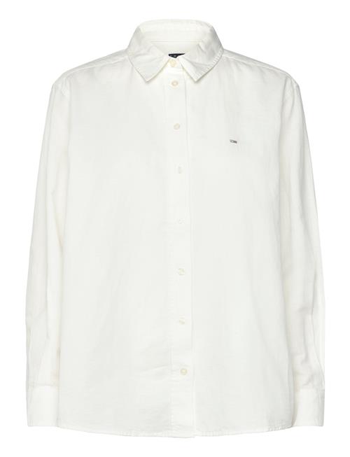 Tjw Rlx Linen Shirt Tommy Jeans White