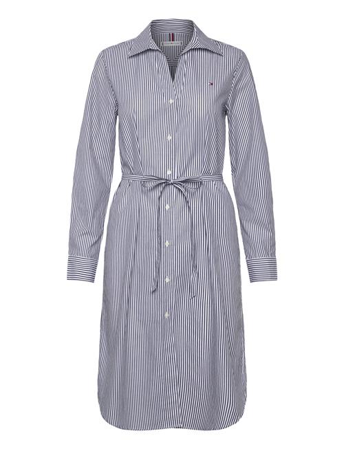 Ess Poplin Regular Shirt Dress Tommy Hilfiger Navy