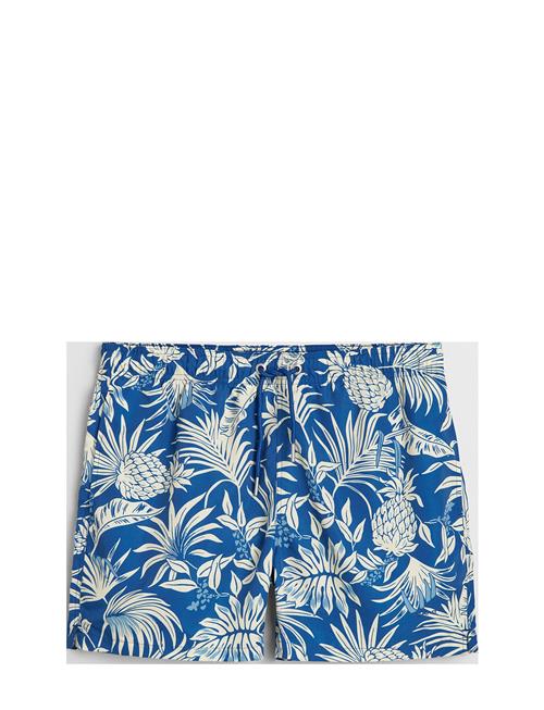 Tropical Print Swim Shorts GANT Blue