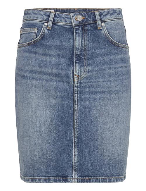 Short Denim Skirt GANT Blue
