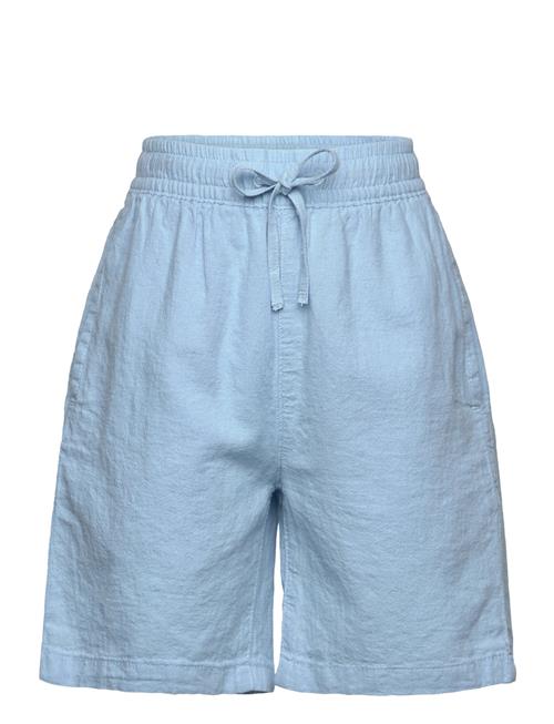 Cotton Linen Shorts GANT Blue