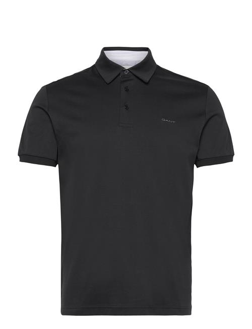 Mercerized Ss Polo GANT Black