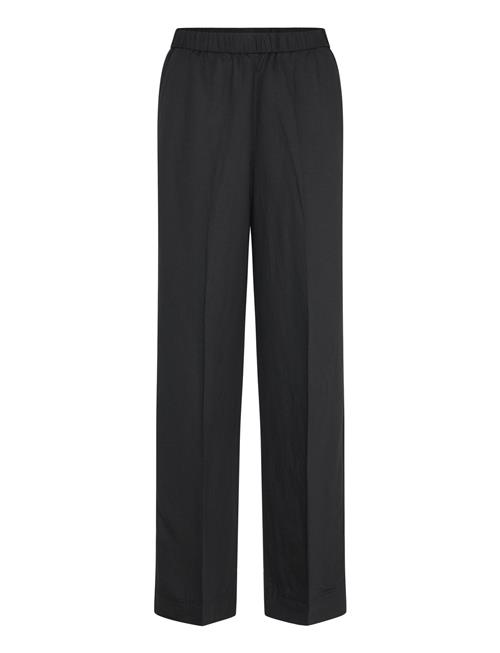 Linen Blend Pull On Pants GANT Black