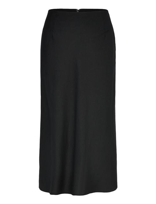 Linen Blend Skirt GANT Black