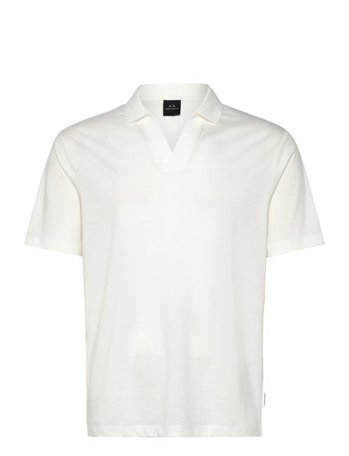 Polo Shirt Armani Exchange White