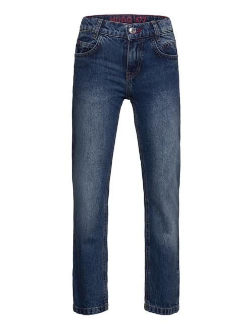 Denim Trousers Hugo Kids Blue