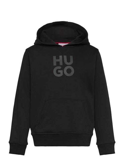 Hooded Sweatshirt Hugo Kids Black