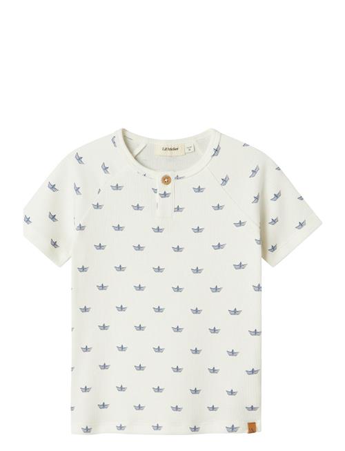 Nmmlavo Eni Ss Slim Top Lil Lil'Atelier White