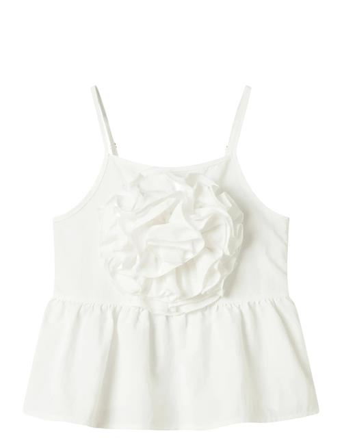 Nkffylona Strap Top Name It White