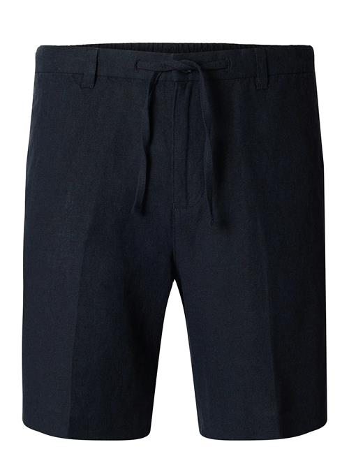 Slhregular-Leroy Sun Shorts Selected Homme Navy