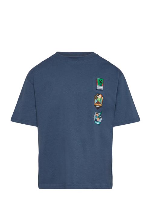 Minecraft Cotton T-Shirt Mango Navy