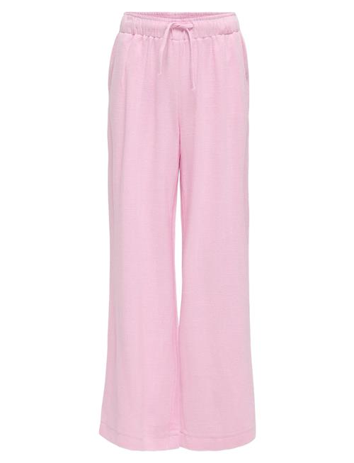 Kogsiesta Pull-Up Linen Blend Pnt Noos Kids Only Pink