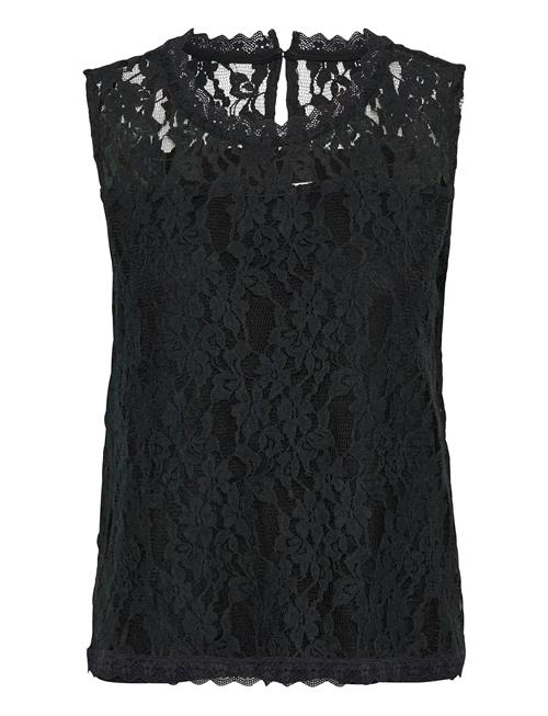 Crkit Lace Top Cream Black