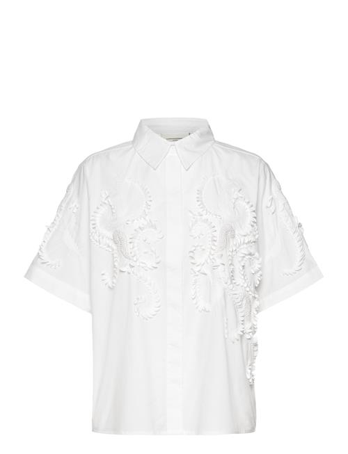 Cmvatan-Shirt Is A Short-Sleeved Shirt In A Highly Premium Material With Hand-Em Copenhagen Muse White