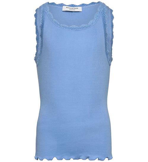 Rosemunde Top - Rib - Modal - Balta - Little Boy Blue