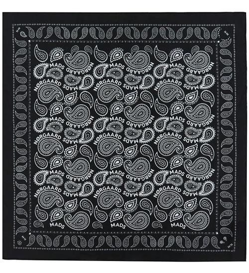 Mads Nørgaard Tørklæde - 55x55 cm - Sort