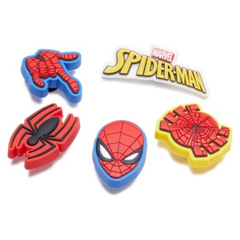Crocs 5P Jibbitz Spider-Man Flerfarvet One Size Barn